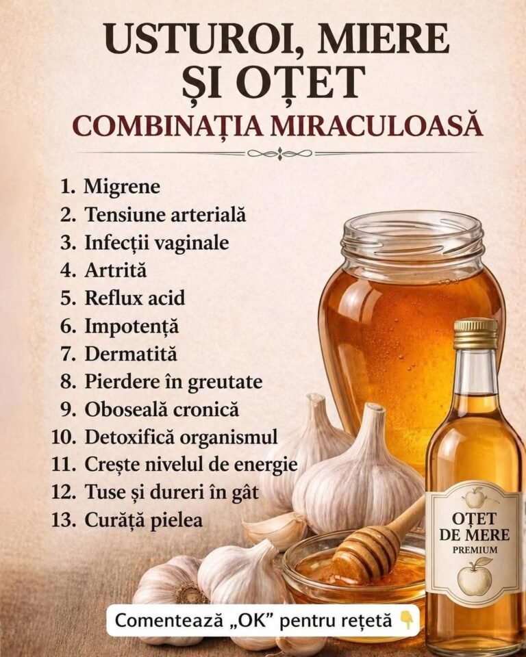 Usturoi, Miere și Oțet – Combinația Naturală Care A Cucerit Internetul