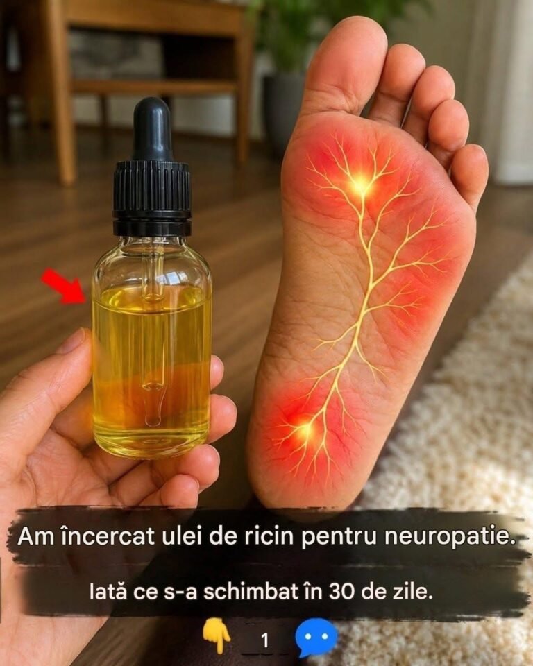 Ulei de ricin pentru dureri nervoase: Rezultatele mele șocante de neratat, pe 30 de zile,
