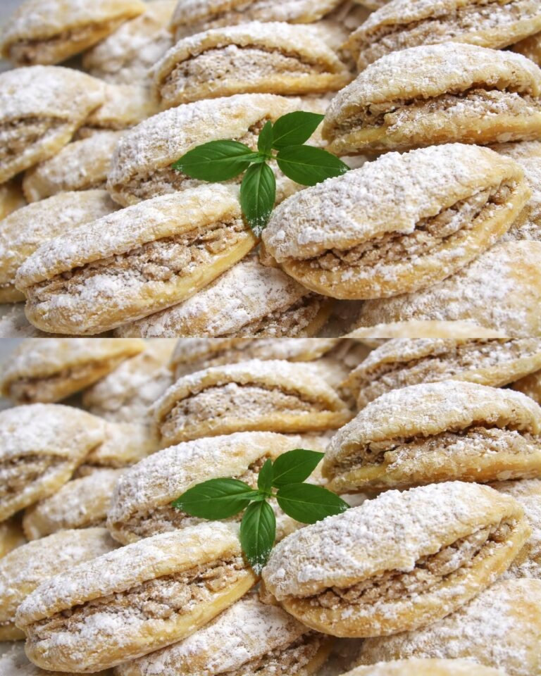 Cornulete fragede cu nuca