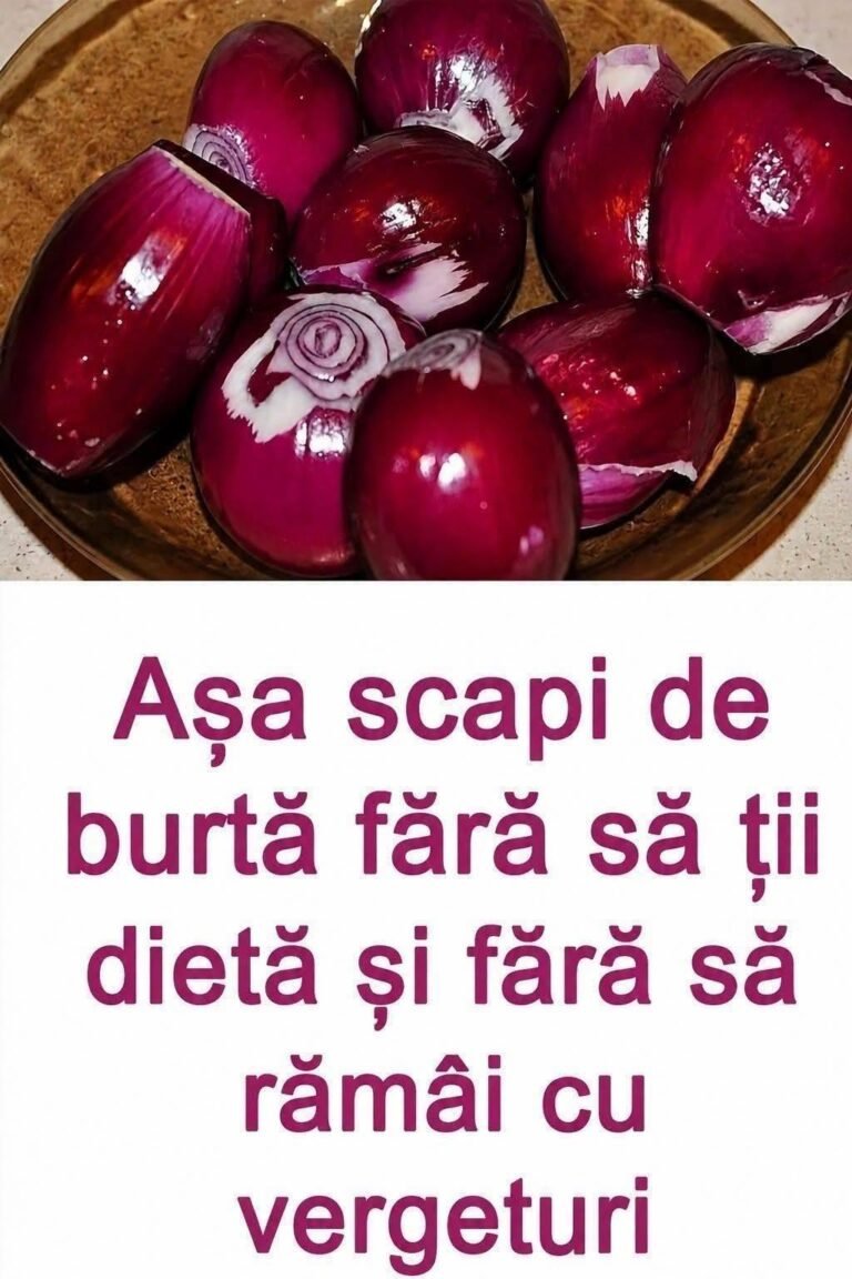Așa scapi de burtă fără să ții dietă și fără să rămâi cu vergeturi pe corp: Trebuie să faci un singur lucru cu o ceapă roșie, în fiecare zi – Îți dau rețeta în schimbul unui simplu OK.