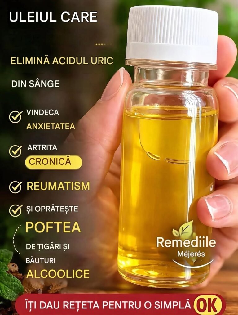 Uleiul care elimină acidul uric din sânge, vindecă anxietatea, artrita cronică și reumatismul. Îți dau rețeta pentru un simplu mulțumesc.