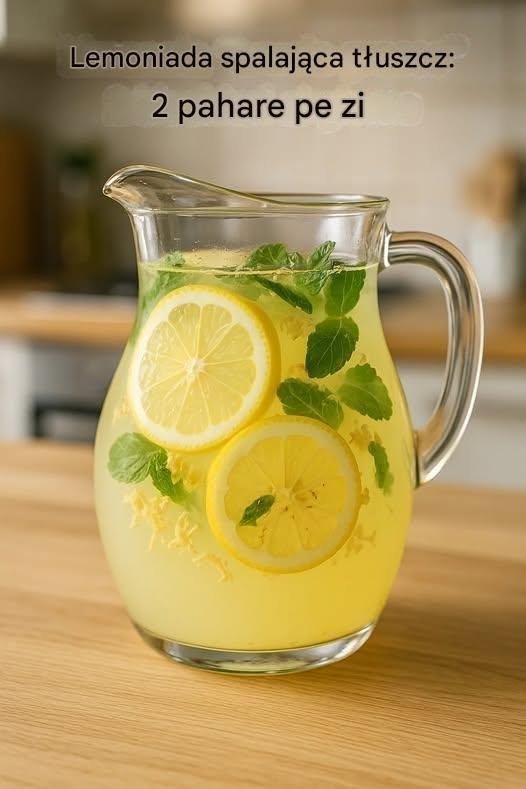 Limonadă care arde grăsimi Adaug acest ingredient și slăbesc mult