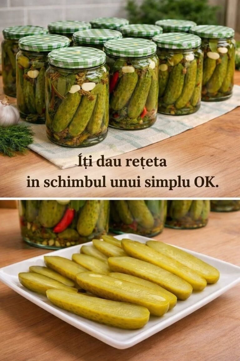 Castraveți murați cu apă rece – metodă naturală, fără oțet