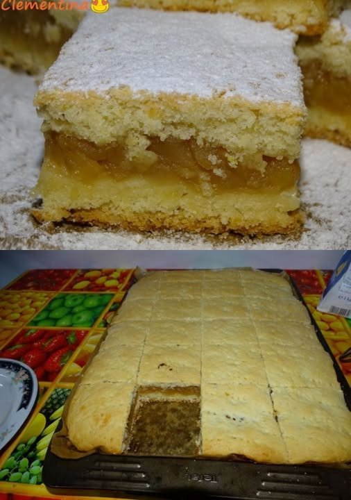 Desert placinta cu mere, de post (varianta dama cu camelii)